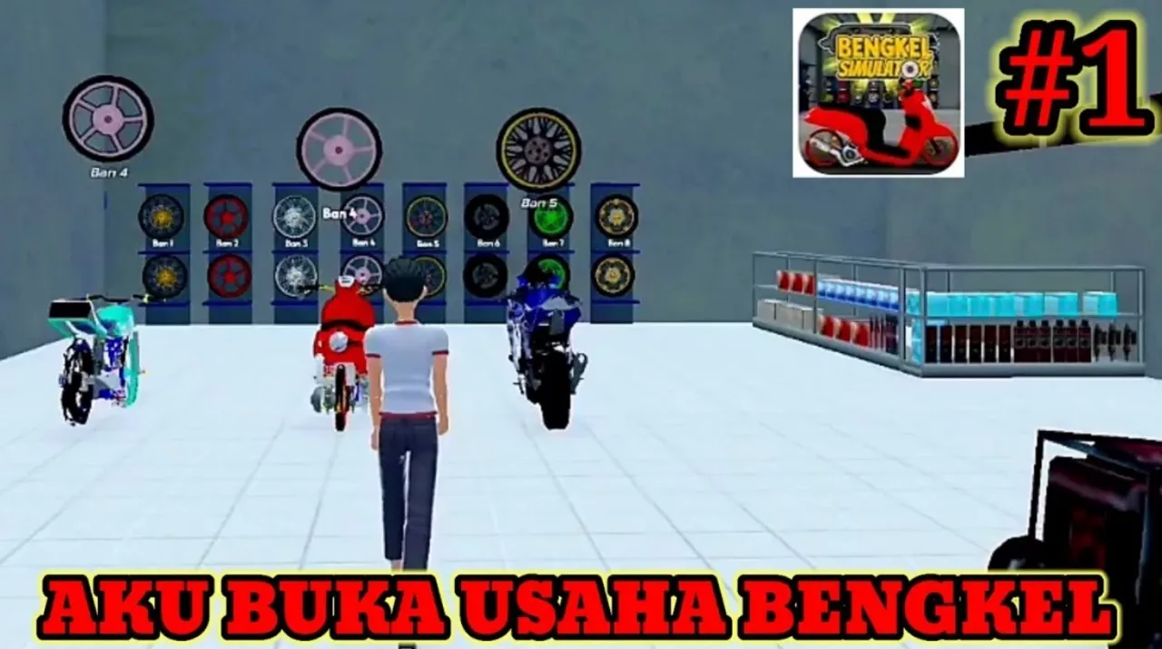 Bengkel Simulator Indonesia MOD APK