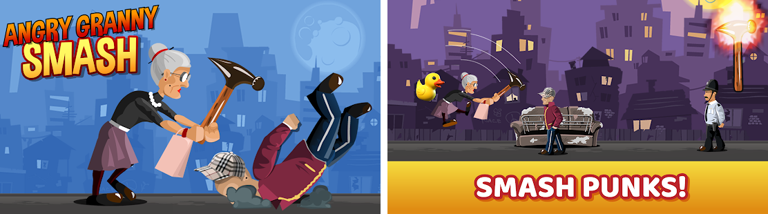 Angry Granny Smash MOD APK