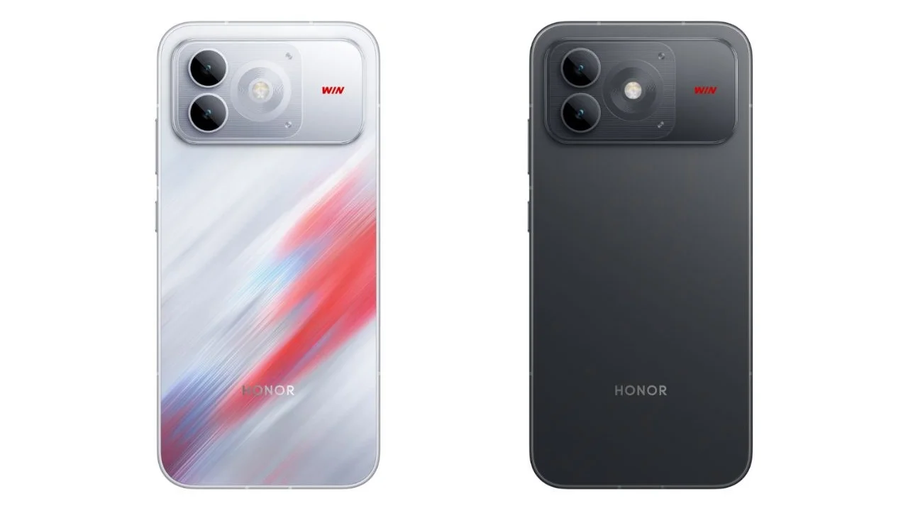 The Win Turbo2's official design, with the cooling fan set into the camera block — Image: Honor