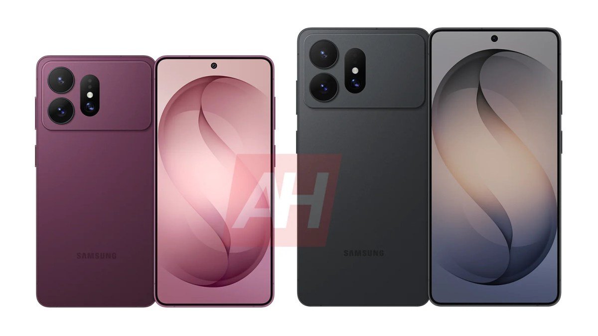 Galaxy S27 Pro (left) and Galaxy S27 Ultra (right), as rendered from the leaked designs — Image: IceUniverse via GSMArena
