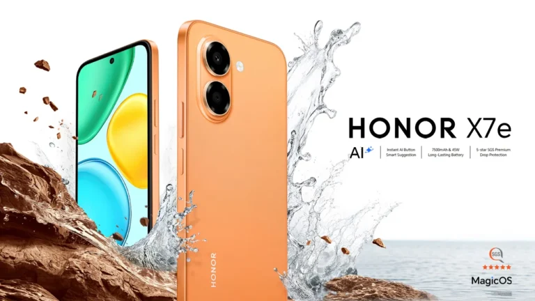 Honor X7e Launched with 120Hz Display, 7,500mAh Battery and 50MP AI Camera