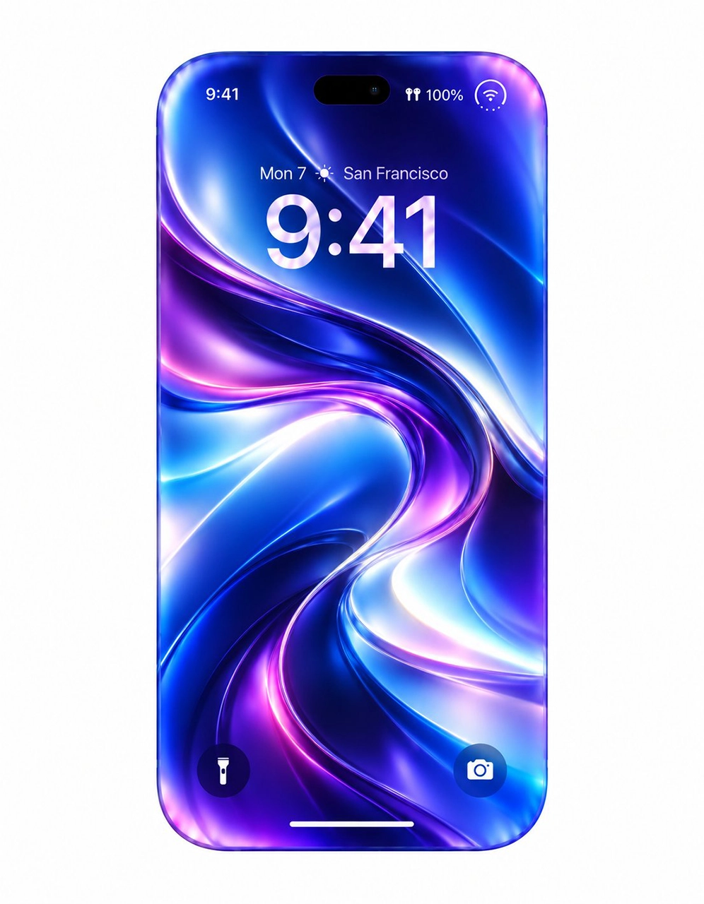 Concept render imagining the iPhone 20 front with sharply reduced bezels