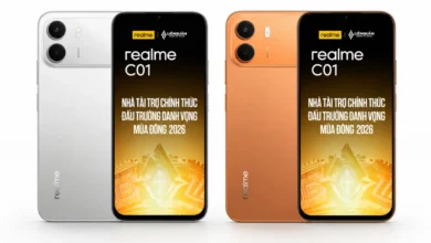 The Realme C01 in the retailer's listing image