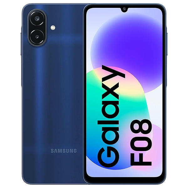 Samsung Galaxy F08 in blue